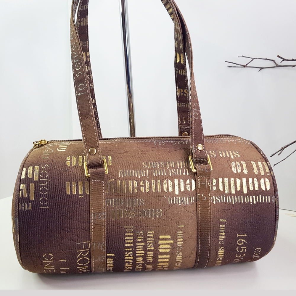 🔻Y2K🍂Barrel Cylindrical Baguette Shoulder Bag|Paul& Co